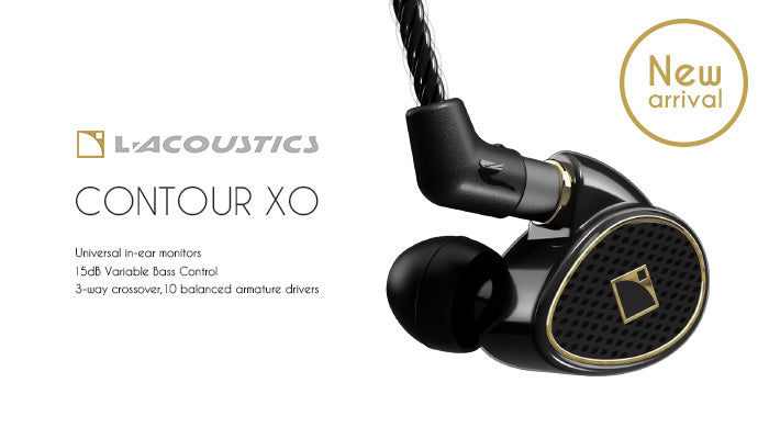 L-Acoustics Contour XO 新発売。JH Audioとのコラボにより、L-Acousticsのサウンドシグネチャーを完璧に再現するリファレンスIEM。
