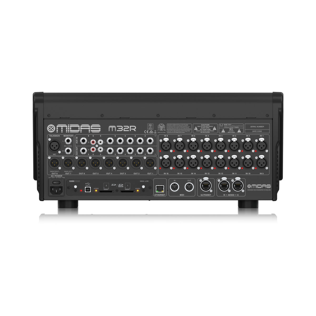 【美品】MIDAS M32R-LIVE デジタルミキサー＋ハードケース付 MIDAS M32R-LIVE | 音響機材・楽器レンタル・PA - Studio Orque